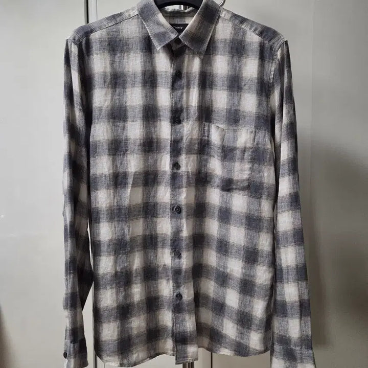[BUNJANG] Theory Irving Linen Shirt / 띠어리 Theory 어빙 린넨셔츠 멀티