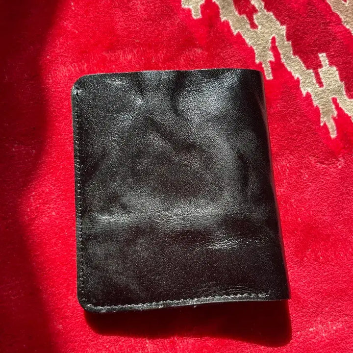 [BUNJANG] Vintage Creased Leather Slim Bifold Wallet / 빈티지 크리즈 가죽지갑 더블알엘무드의 슬림반지갑
