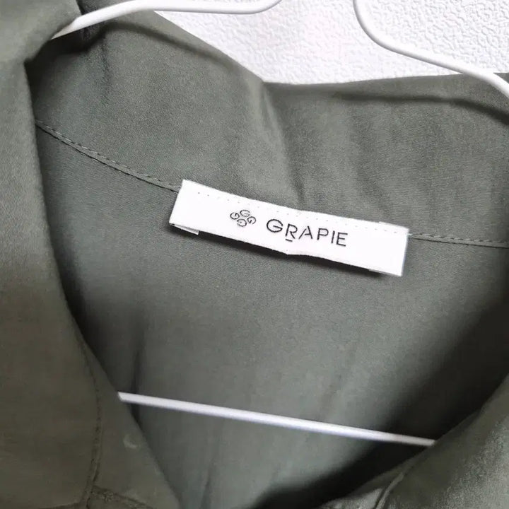 [BUNJANG] REMAIN VALOUR Long Shirt Dress Khaki / REMAIN VALOUR 롱 셔츠 원피스 카키