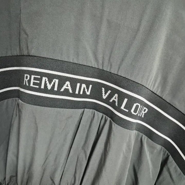 [BUNJANG] REMAIN VALOUR Long Shirt Dress Khaki / REMAIN VALOUR 롱 셔츠 원피스 카키