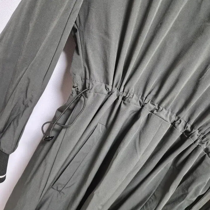 [BUNJANG] REMAIN VALOUR Long Shirt Dress Khaki / REMAIN VALOUR 롱 셔츠 원피스 카키
