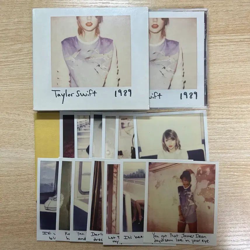 [BUNJANG] Taylor Swift 1989 Album Polaroid / 판매) 테일러 스위프트 Taylor swift 1989 앨범 폴라로이드