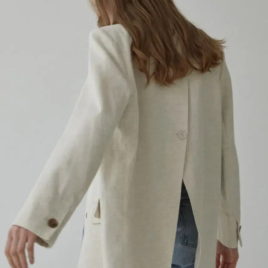 [BUNJANG] Mommet Linen Jacket Black / 모멧 린넨 자켓 (블랙)