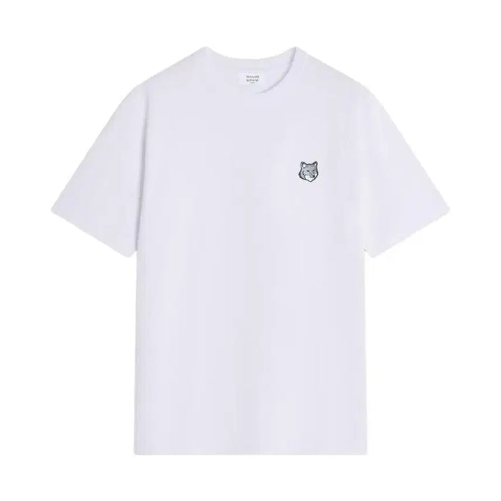 [BUNJANG] Maison Kitsune Gray Fox Short Sleeve T-shirt / 메종키츠네 그레이폭스 반팔티 화이트/블랙 정품 새상품 S~XL