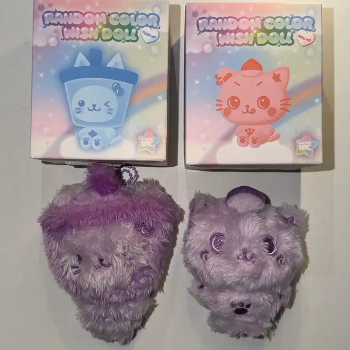 [BUNJANG] Wishdol Bubble Nyang Kuri Purple Doll / 컬러 위시돌 버블냥 쿠리 보라 퍼플