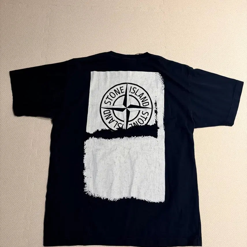 [BUNJANG] Stone Island Navy T-shirt / 정품 스톤아일랜드. 반팔티