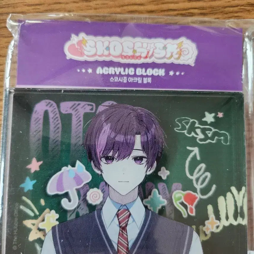 [BUNJANG] Skoshism Acrylic Block Unsealed Goods Otto / 스코시즘 아크릴 블록 미개봉 굿즈 오토