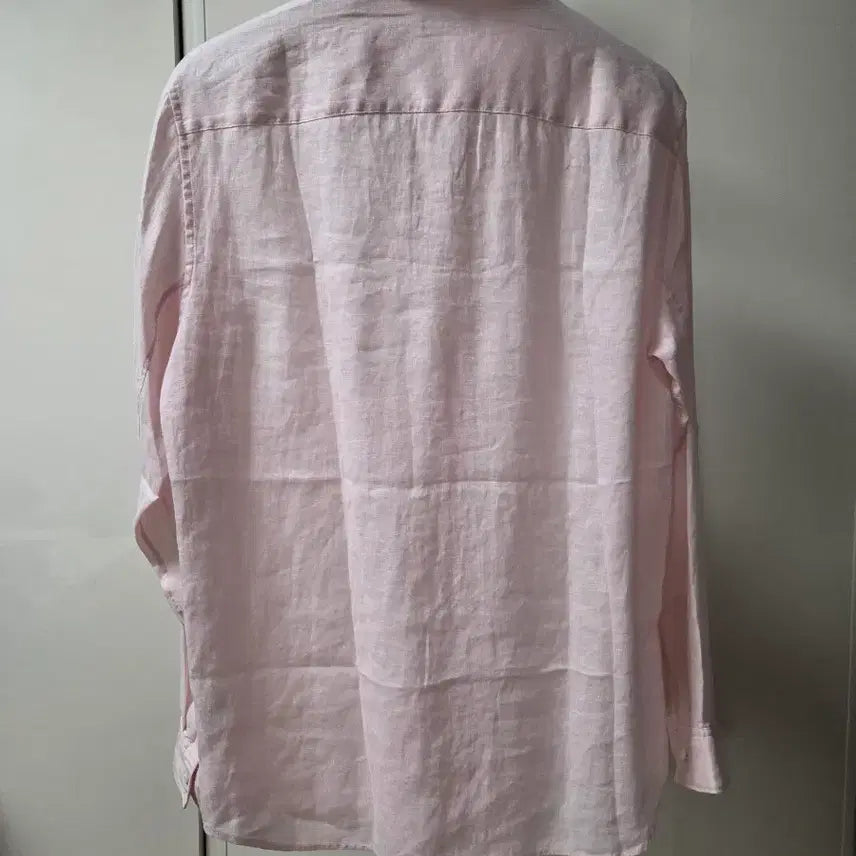 [BUNJANG] Theory Irving Linen Shirt Pale Pink / 띠어리 Theory 어빙 린넨셔츠 페일 핑크