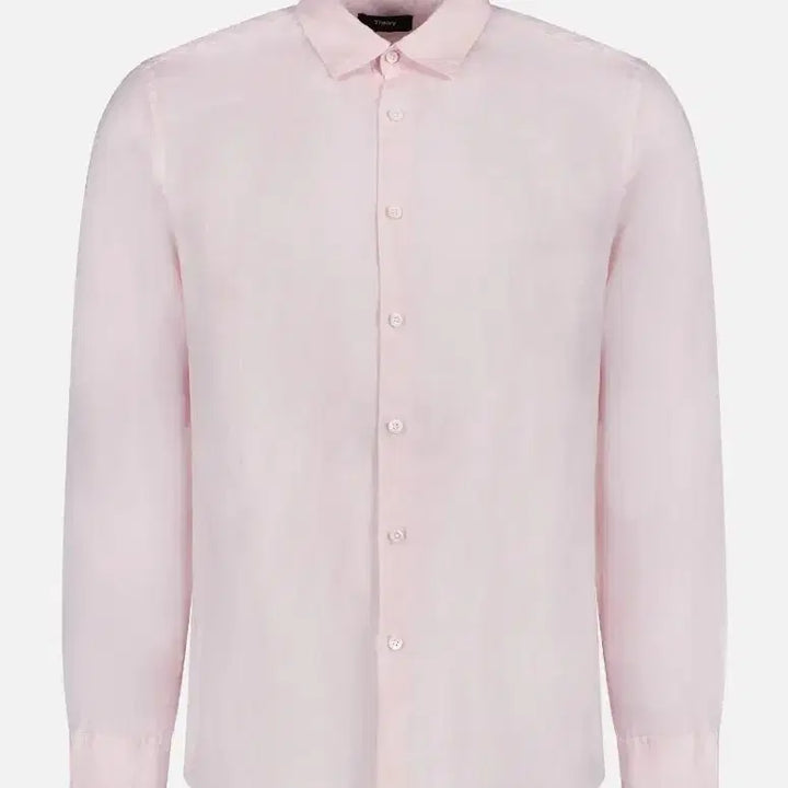 [BUNJANG] Theory Irving Linen Shirt Pale Pink / 띠어리 Theory 어빙 린넨셔츠 페일 핑크