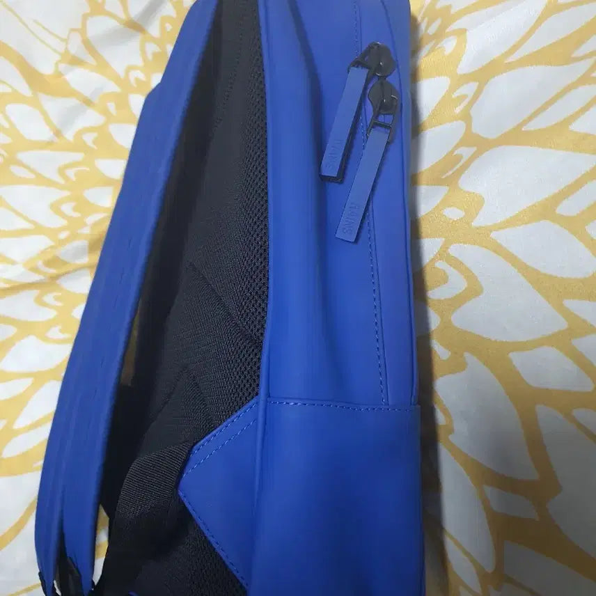 [BUNJANG] RAINS Blue Waterproof Backpack / RAINS 레인스 블루 방수 백팩