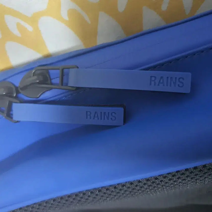 [BUNJANG] RAINS Blue Waterproof Backpack / RAINS 레인스 블루 방수 백팩