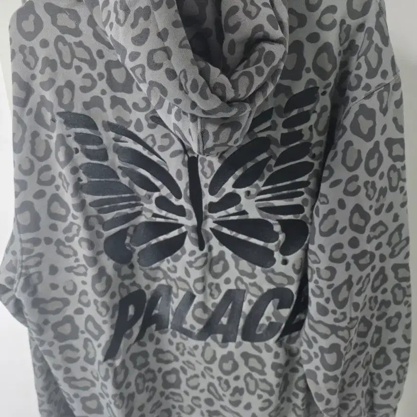 [BUNJANG] Palace Needles Leopard Hoodie L / 팔라스 니들스 후드티 L