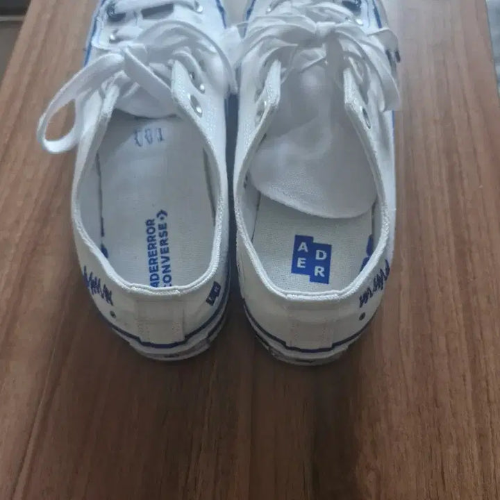 [BUNJANG] Converse x ADER Error Chuck 70 Low White Blue Sneakers / 컨버스 x 아더에러 시그니피컨트 척 70 로우 화이트 블루 260