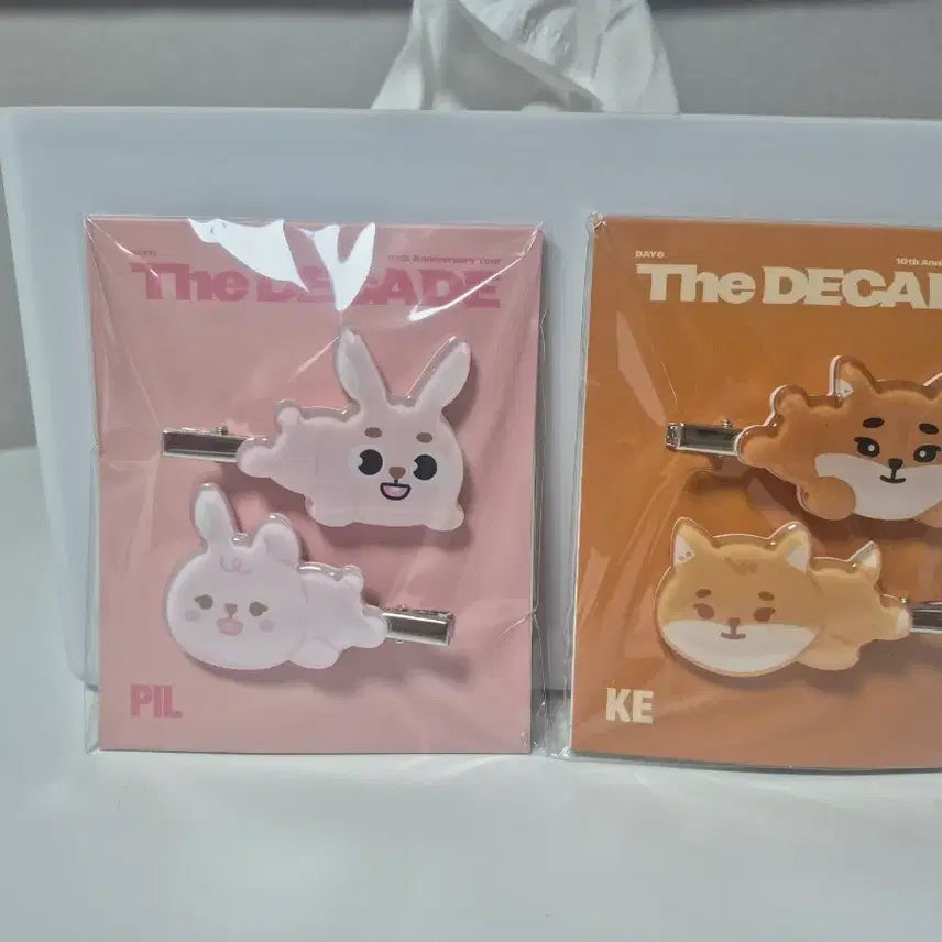 [SOLD OUT] 데이식스 데니멀즈 헤어 클립- 필,케