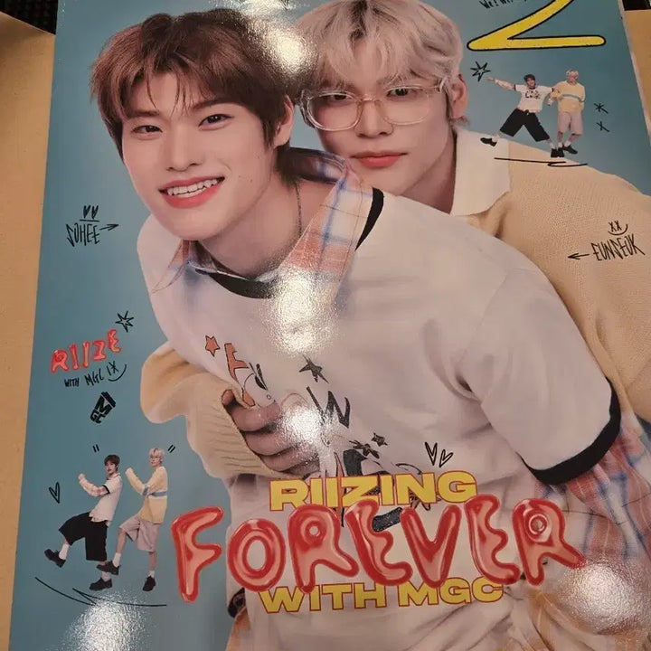 [BUNJANG] RIIZE Mega Coffee Poster / 라이즈 메가커피 포스터 새상품