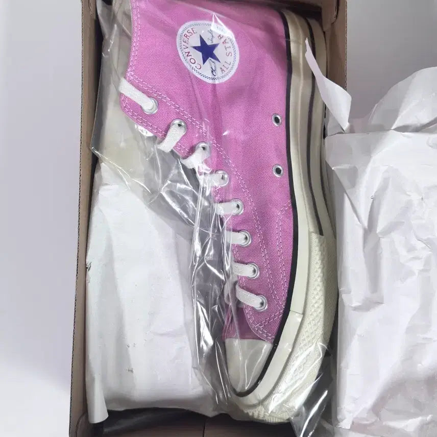 [BUNJANG] Converse Chuck 70 High Chateau Rose Sneakers / 컨버스 척테일러 70 하이 (핑크), 초기복각원판