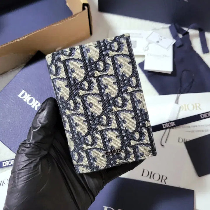 [BUNJANG] Dior Oblique Organizer Card Holder / [새상품급/풀구성] 디올 오블리크 오거나이저 카드지갑
