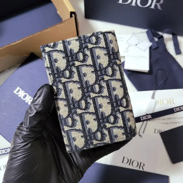 [BUNJANG] Dior Oblique Organizer Card Holder / [새상품급/풀구성] 디올 오블리크 오거나이저 카드지갑