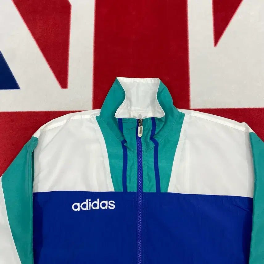 [BUNJANG] Adidas Old School Windbreaker Jacket / 아디다스 올드스쿨 바람막이 95 실측 L
