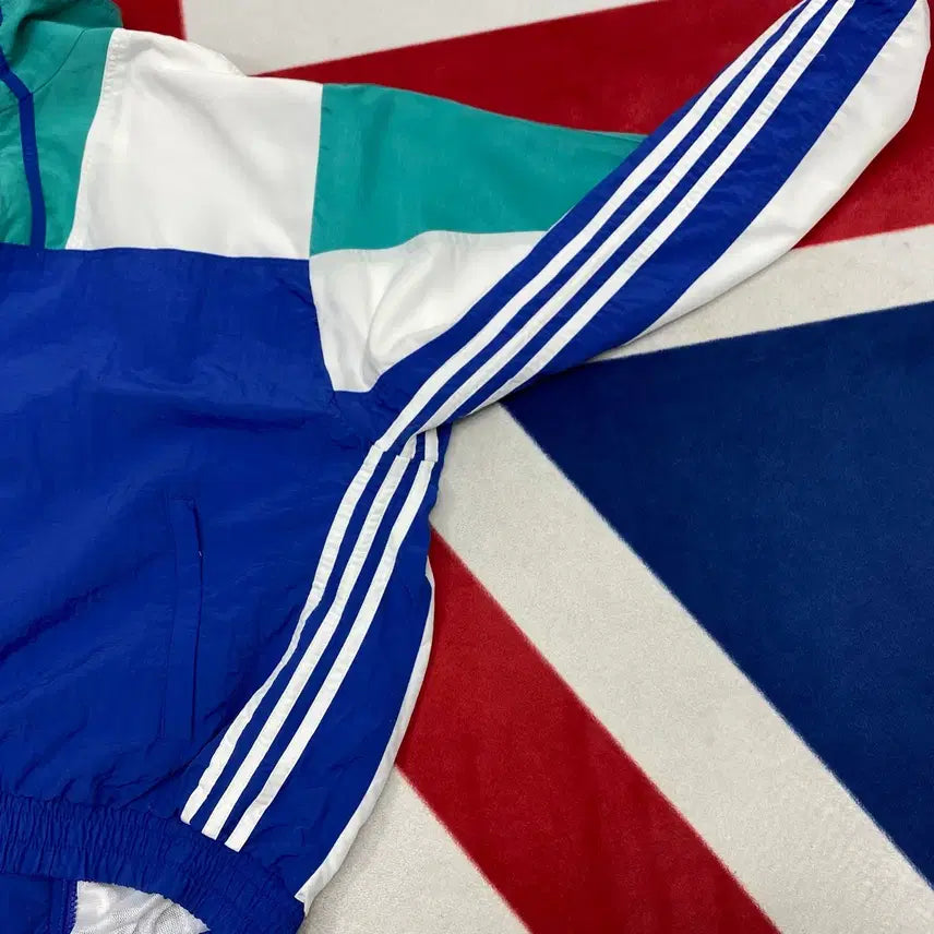 [BUNJANG] Adidas Old School Windbreaker Jacket / 아디다스 올드스쿨 바람막이 95 실측 L