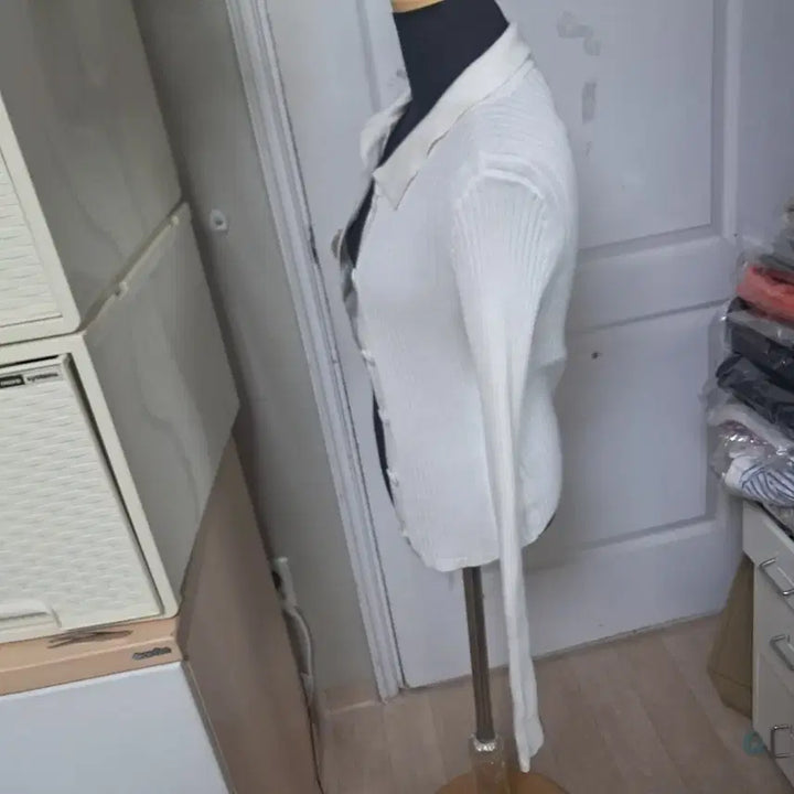 [BUNJANG] Rag &amp; Bone Cashmere Blend Ribbed Cardigan / 랙앤본 골지 캐시미어+면 가디건 S(21년제품)