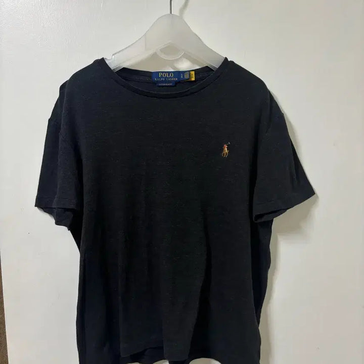 [BUNJANG] Polo Ralph Lauren Black Short Sleeve T-shirt / 폴로 랄프로렌 블랙 반팔 티셔츠 큐알정품