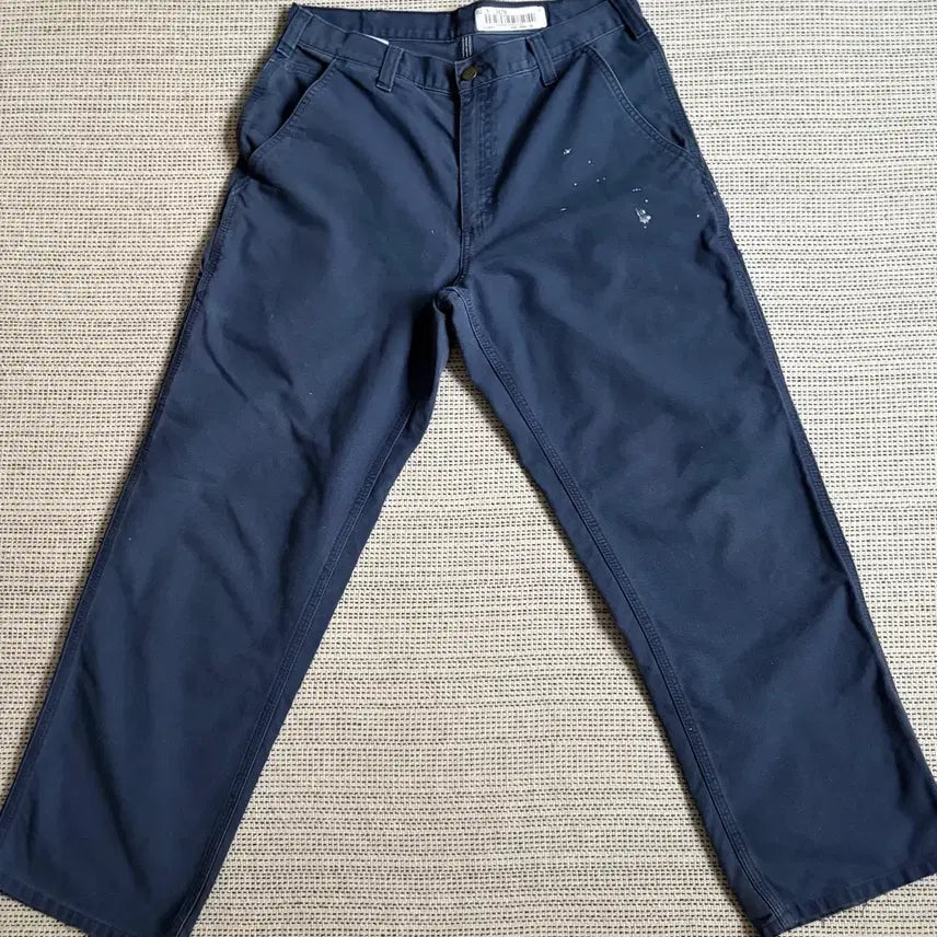 [BUNJANG] Carhartt Vintage Navy Carpenter Single Knee Work Pants / 칼하트 빈티지  네이비 카펜터 싱글니 워크 팬츠
