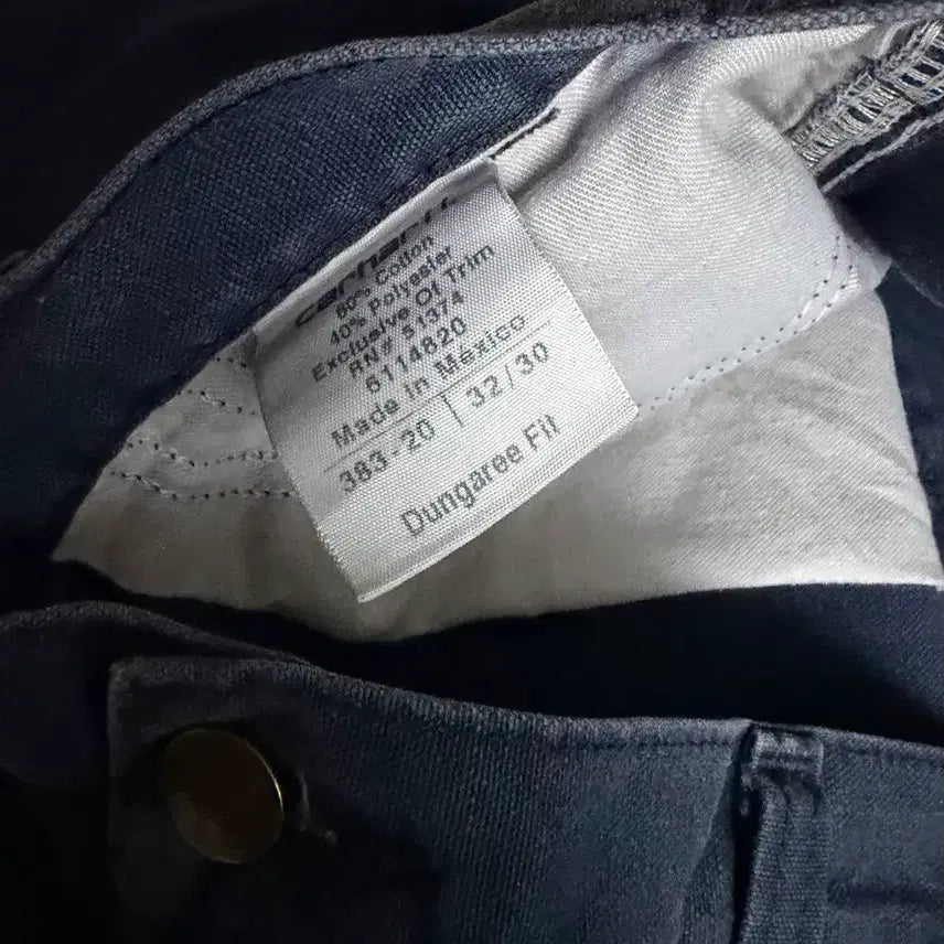 [BUNJANG] Carhartt Vintage Navy Carpenter Single Knee Work Pants / 칼하트 빈티지  네이비 카펜터 싱글니 워크 팬츠