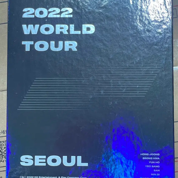 [SOLD OUT] 에이티즈 ATEEZ 2022 더펠콘 서울 월드투어 DVD