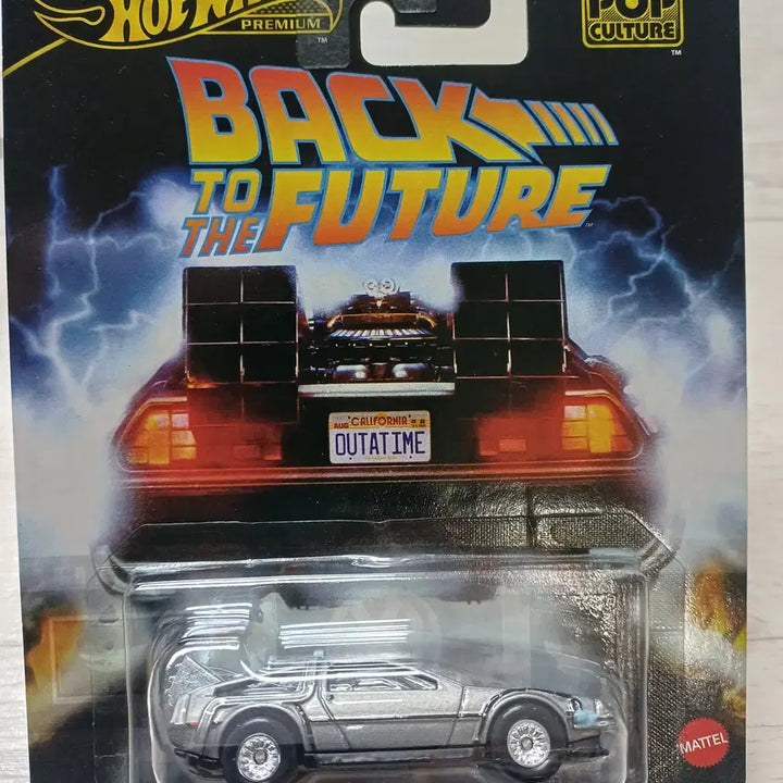[BUNJANG] Hot Wheels Premium Back to the Future Time Machine (1st Gen) Diecast / 핫휠 프리미엄 백투더퓨처 타임머신 1세대 다이캐스트 희귀 미개봉 새상품