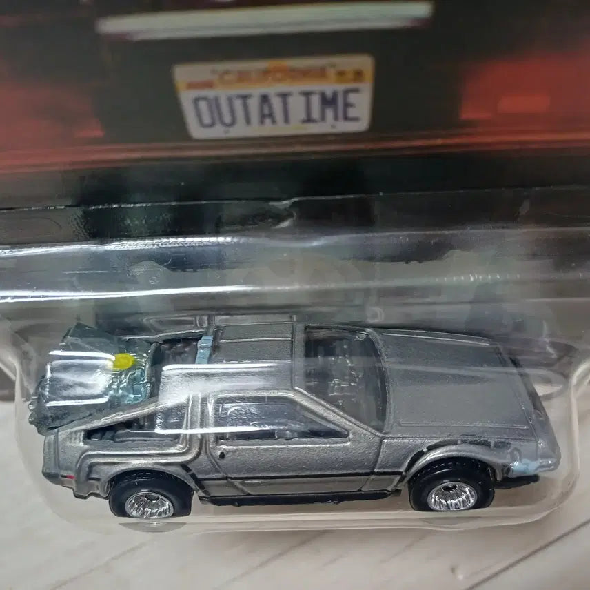 [BUNJANG] Hot Wheels Premium Back to the Future Time Machine (1st Gen) Diecast / 핫휠 프리미엄 백투더퓨처 타임머신 1세대 다이캐스트 희귀 미개봉 새상품