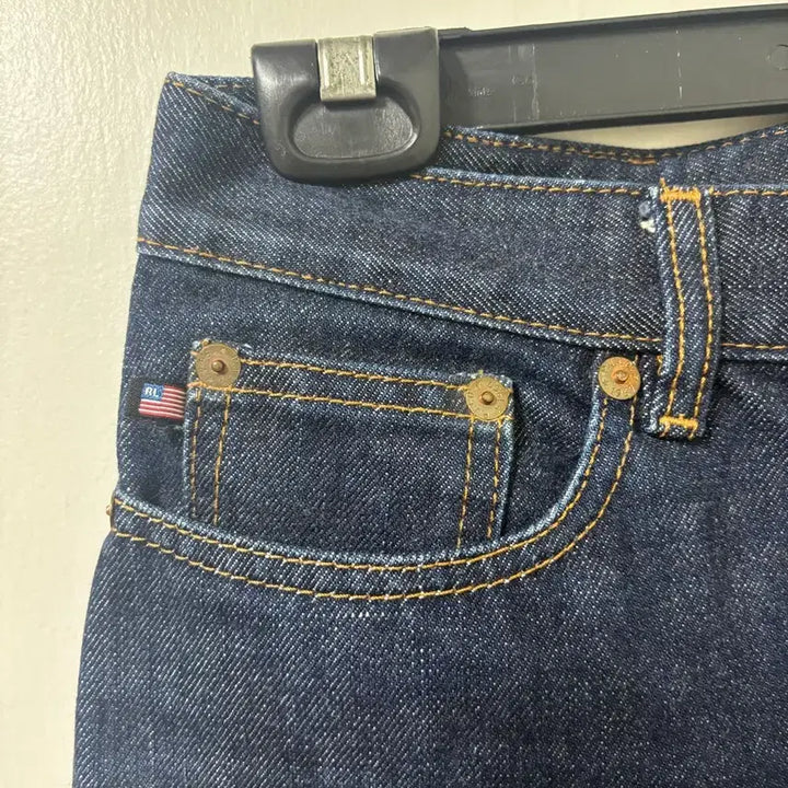 [BUNJANG] Polo Ralph Lauren Denim Midi Skirt / 폴로 랄프로렌 데님 미디 스커트