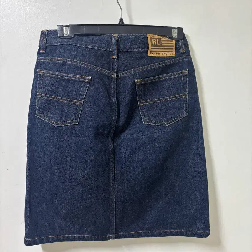 [BUNJANG] Polo Ralph Lauren Denim Midi Skirt / 폴로 랄프로렌 데님 미디 스커트