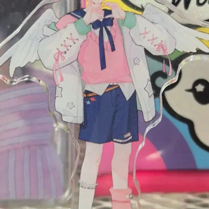 [BUNJANG] NCT WISH Sakuya Acrylic Bundle Set Doll Unofficial / 아크릴 덤) 사쿠야 쿠션키링 일괄 인형 생카 비공굿 엔시티위시
