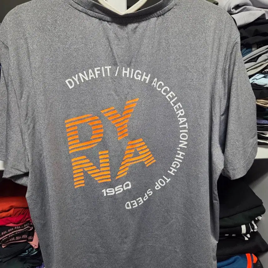 [BUNJANG] Dynafit Speed Run Short-Sleeve T-Shirt Gray 105 / 다이나핏 스피드런 반팔 티셔츠 그레이105