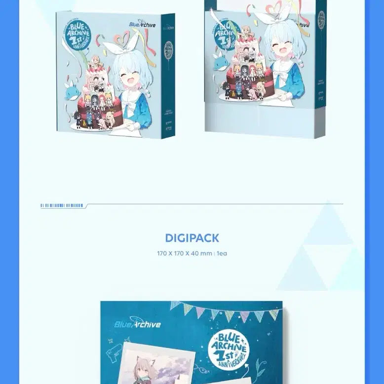 [BUNJANG] Blue Archive 1st Anniversary OST Sealed with POB Poster / 블루 아카이브 1주년 기념 OST (미개봉) 특전 포스터 포함