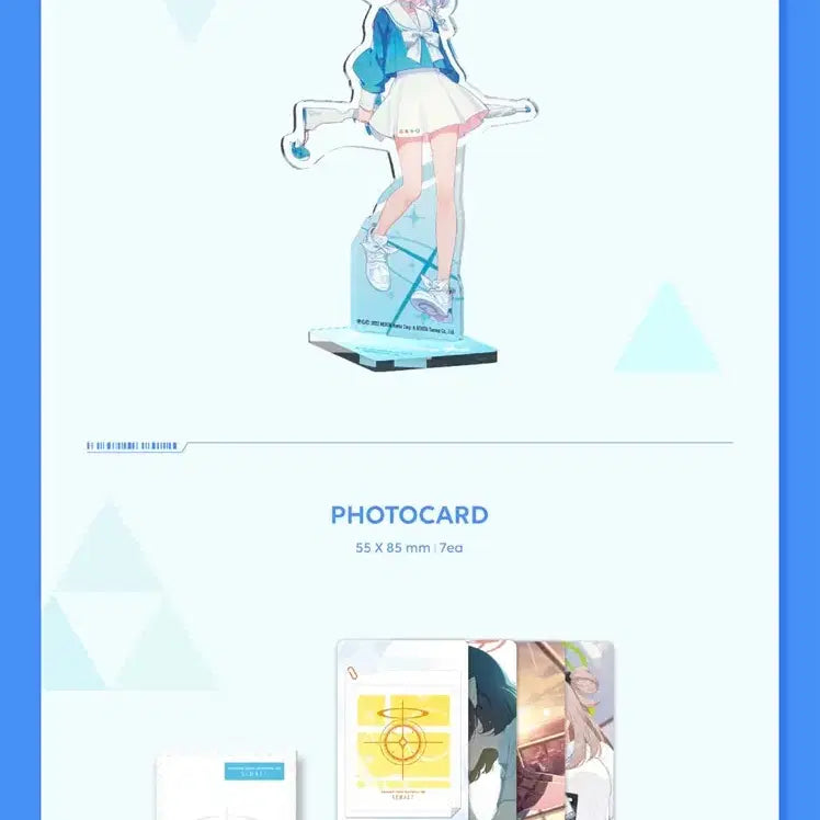[BUNJANG] Blue Archive 1st Anniversary OST Sealed with POB Poster / 블루 아카이브 1주년 기념 OST (미개봉) 특전 포스터 포함