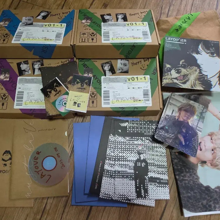 [BUNJANG] BTS V Layover Album Photocard Set / BTS 뷔(V) Layover 앨범 포토카드 세트
