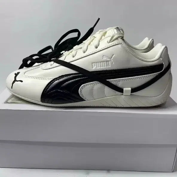 [BUNJANG] Puma x Rosé Speedcat LEA Warm White Black Shoes (240mm) / 푸마 x 로제 스피드캣 LEA 웜 화이트 블랙 240mm