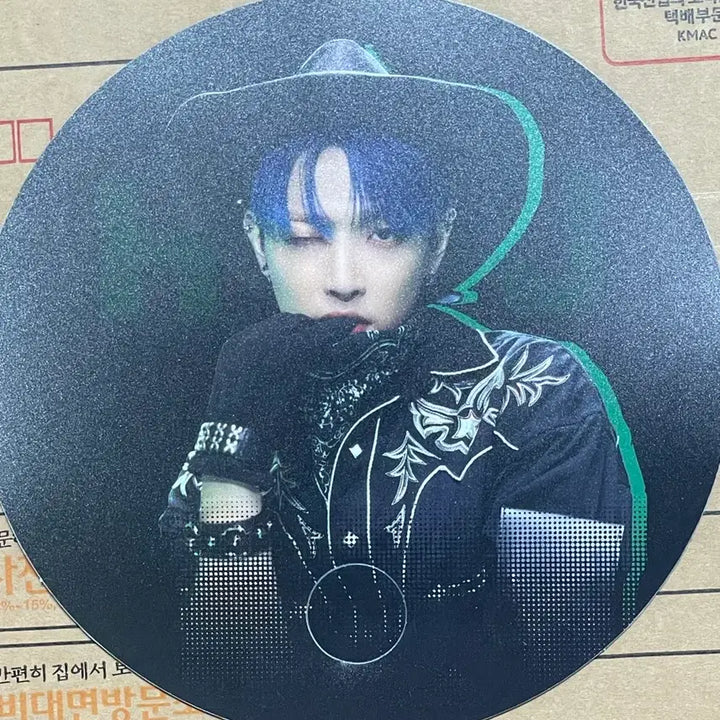 [BUNJANG] ATEEZ Hongjoong Bouncy Hand Fan / 에이티즈 바운시 팝업 홍중 손부채 양도