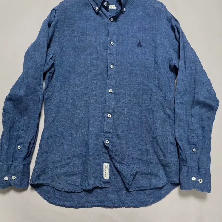 [BUNJANG] Beanpole Linen Long-Sleeve Shirt Size 95 / 빈폴 린넨 긴팔 셔츠 [95]