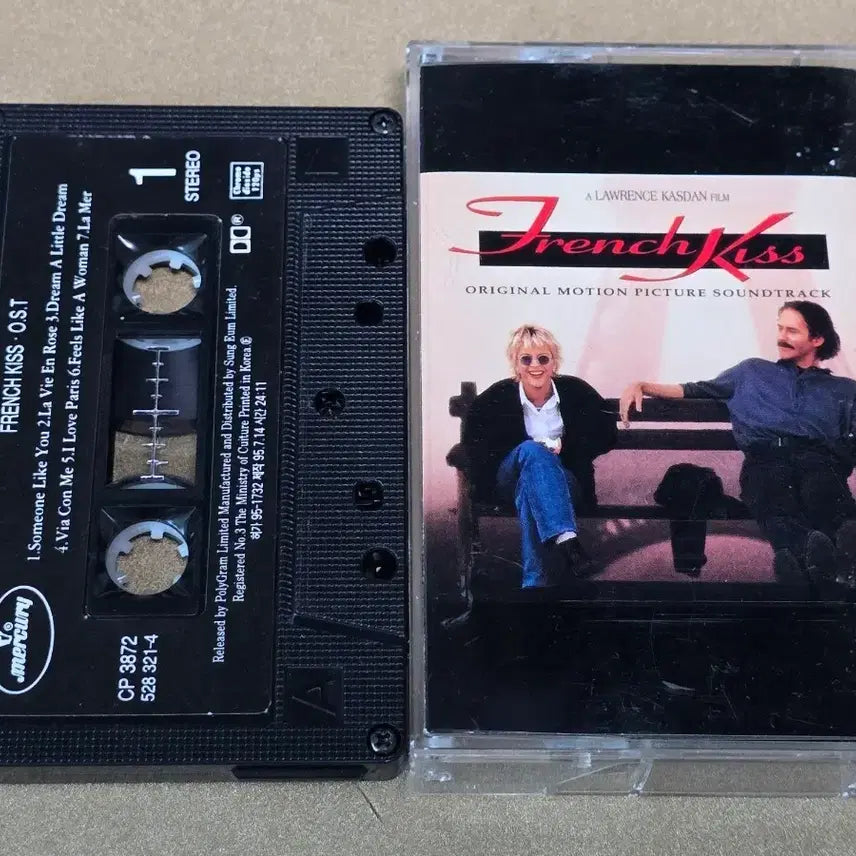 [BUNJANG] French Kiss (1995) Original Soundtrack Cassette Tape / [A급/희귀] 영화 프렌치 키스(French Kiss) OST 카세트