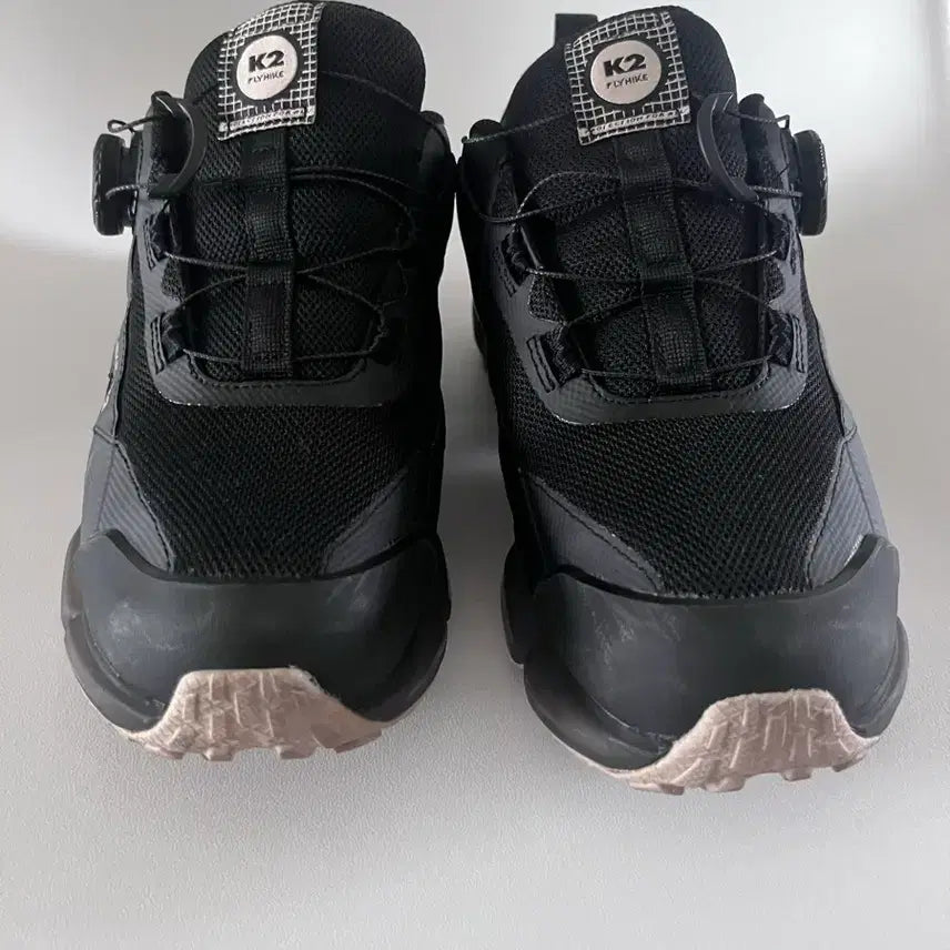 [BUNJANG] K2 Flyhike Gore-Tex Hiking Boots - All Black (245) / K2 플라이하이크 고어텍스 올블랙 등산화 245