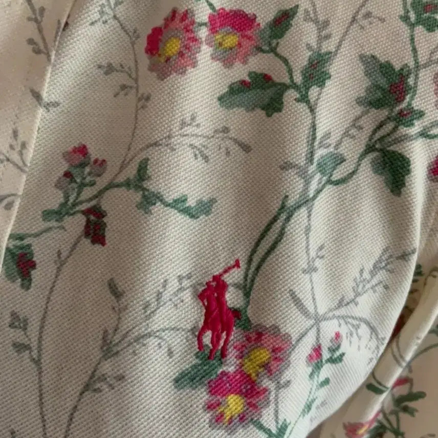 [BUNJANG] Polo Ralph Lauren Floral Print Shirt / 폴로랄프로렌 꽃무늬 셔츠