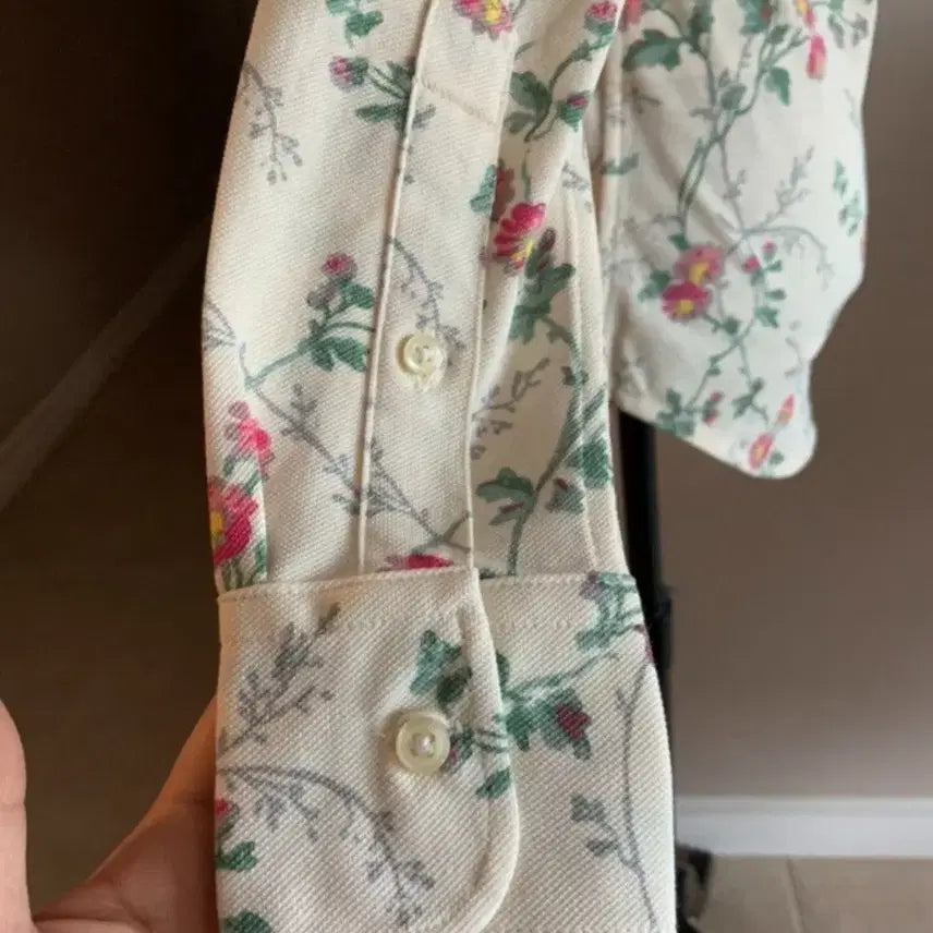 [BUNJANG] Polo Ralph Lauren Floral Print Shirt / 폴로랄프로렌 꽃무늬 셔츠