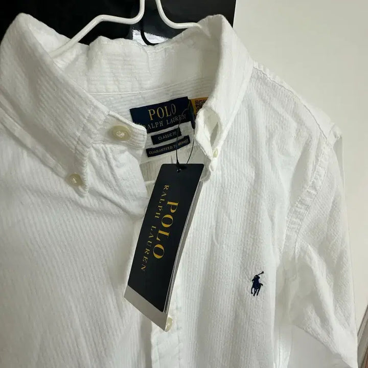 [BUNJANG] Polo Ralph Lauren Linen Classic Fit Shirt / 폴로 랄프로렌 화이트 클래식핏  린넨 셔츠 S(한국M)사이즈