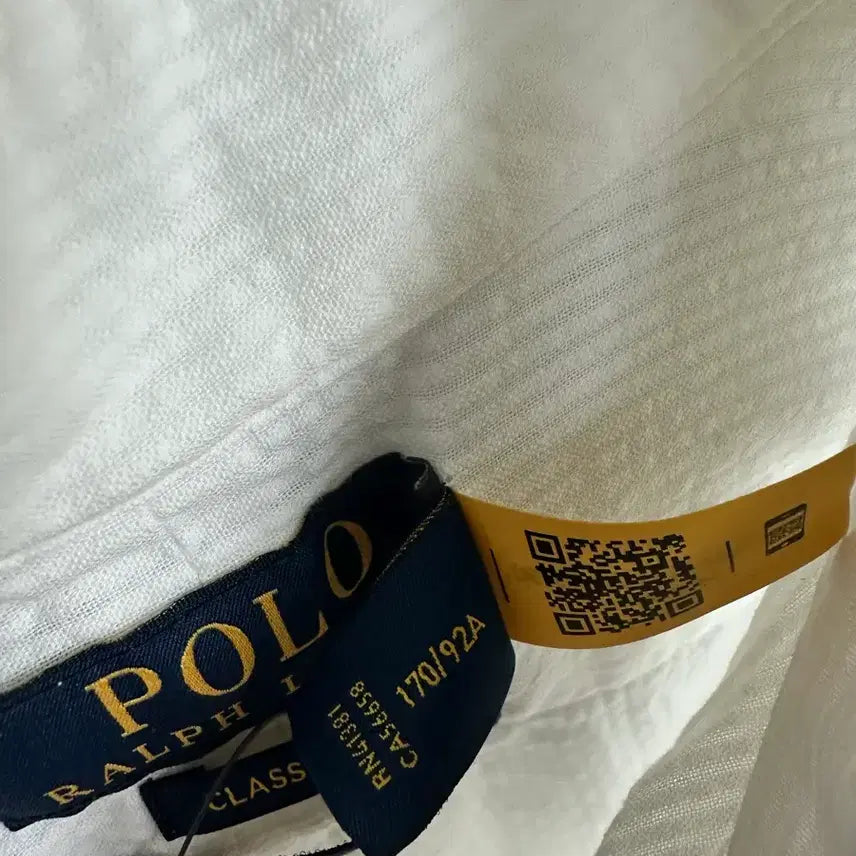 [BUNJANG] Polo Ralph Lauren Linen Classic Fit Shirt / 폴로 랄프로렌 화이트 클래식핏  린넨 셔츠 S(한국M)사이즈