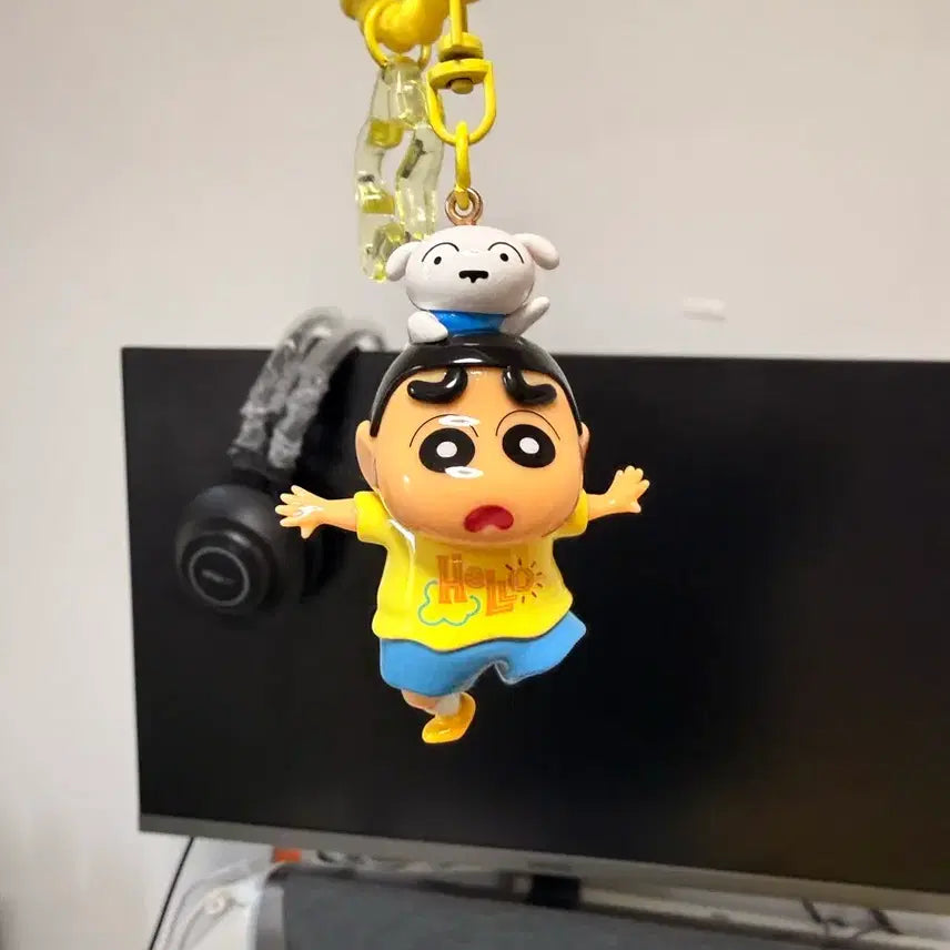 [BUNJANG] Crayon Shin-chan Figure with Missing Leg / 한쪽 다리를 잃은 짱구 피규어