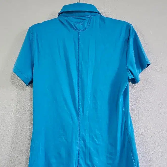 [BUNJANG] Under Armour Golf Blue Polo Shirt / 언더아머골프 / 블루 폴로 85