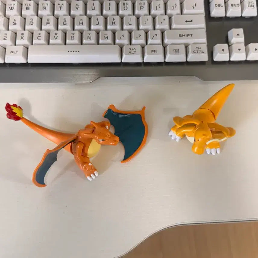 [BUNJANG] Charizard &amp; Dragonite Plastic Model Kit / 리자몽 망나뇽 프라모델